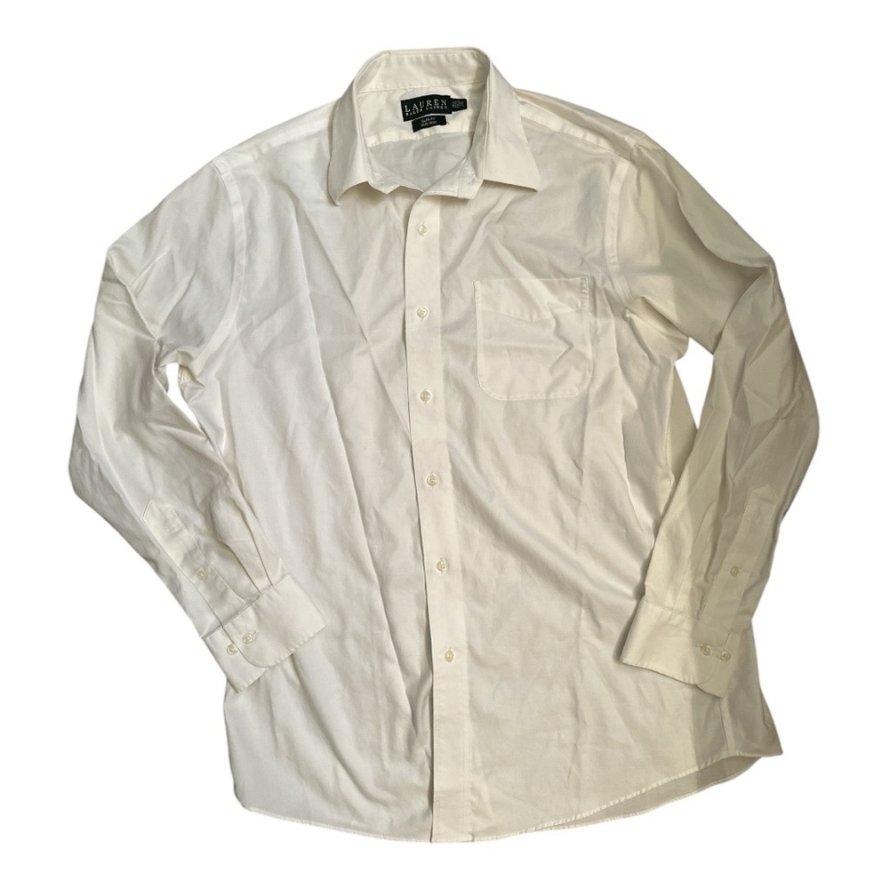 Ralph Lauren White Dress Shirt Classic Fit